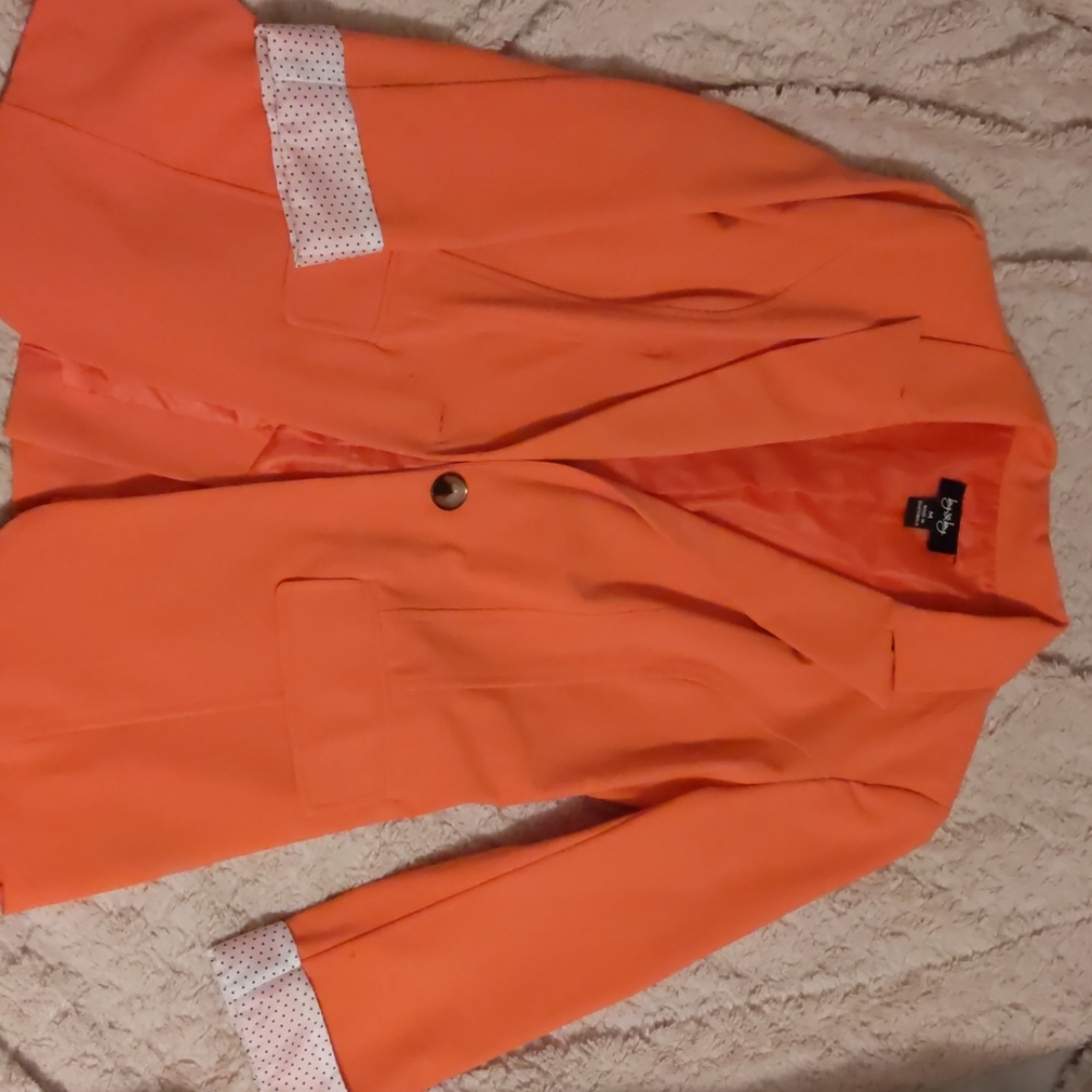 Women's coral blazer